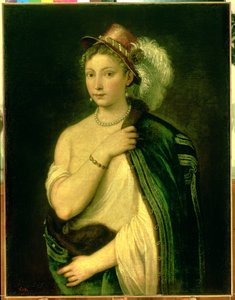 女性の肖像、1536年頃